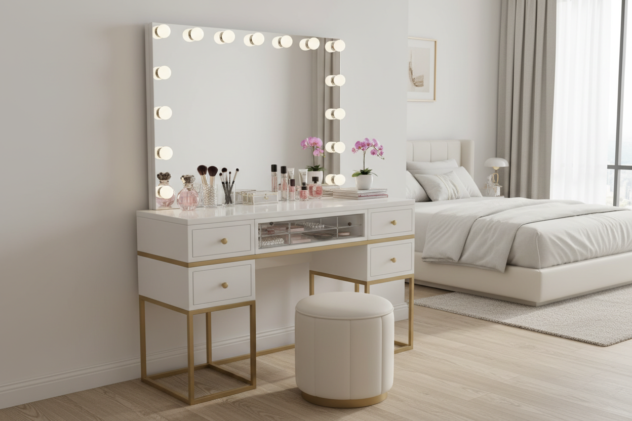 A Complete Guide to Choosing the Perfect Rovaurx Makeup Vanity