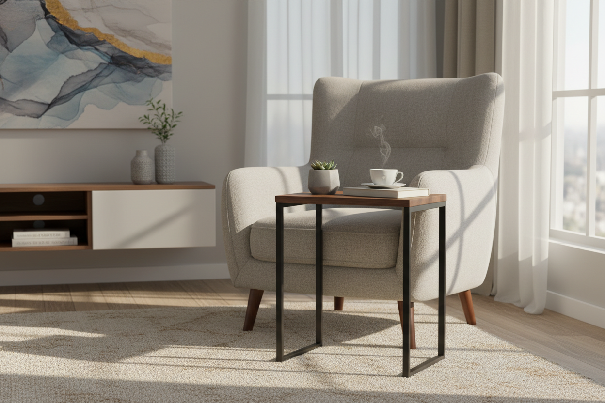 Big Impact, Tiny Footprint: Finding the Perfect Small Side Table for Any Space