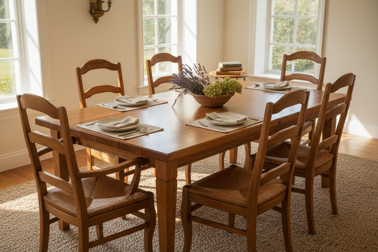 Bringing Warmth Home: How to Choose a Wooden Dining Table That Lasts for Generations