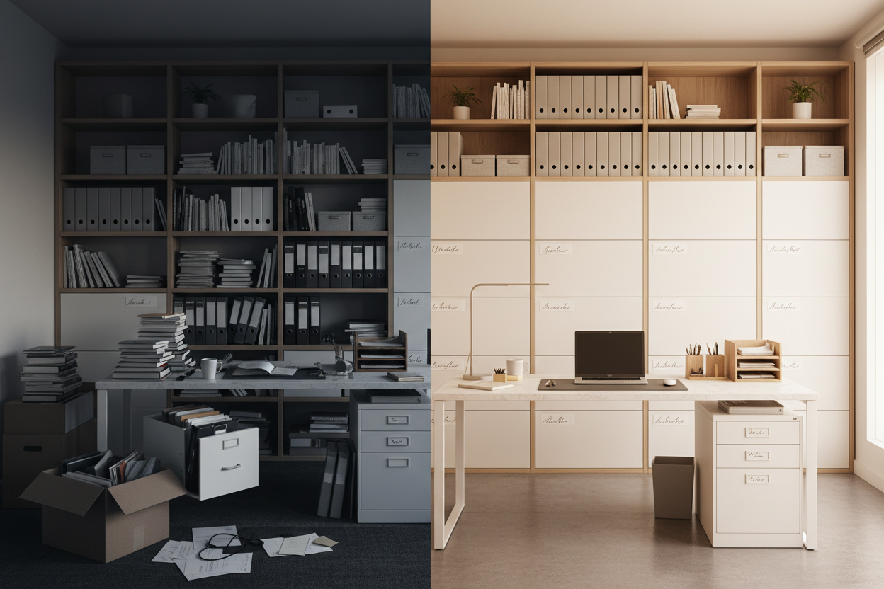Chaos to Calm: How to Choose the Perfect Storage for Your Home Office