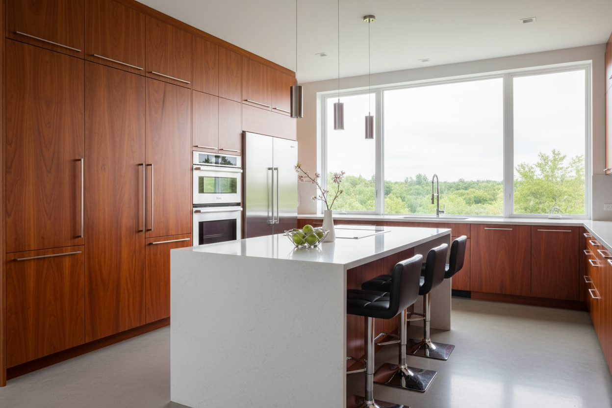 Cherry Wood Cabinets Are Back: How to Use Them in a Modern Kitchen