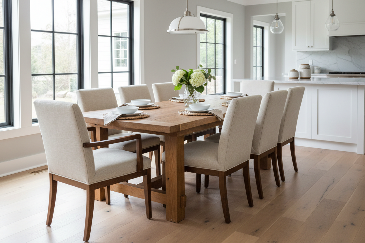Choosing the Perfect Kitchen Table and Padded Chairs for Your Home