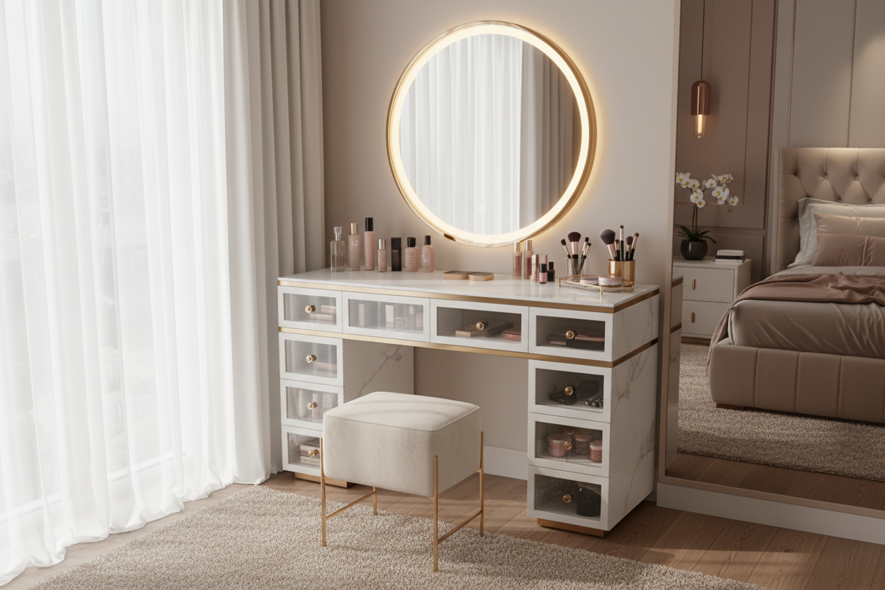 Choosing the Perfect Makeup Vanity for Your Bedroom