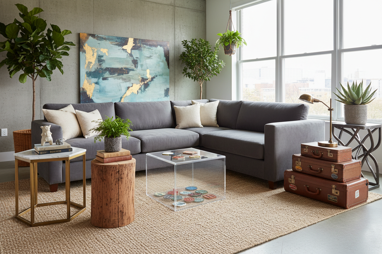 Creative Ideas for Choosing Unusual Side Tables for Your Living Room