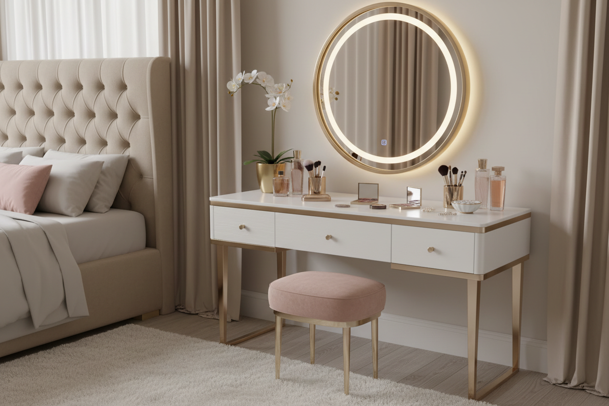 Discover the Elegance of Homary Makeup Vanities and Dressing Tables