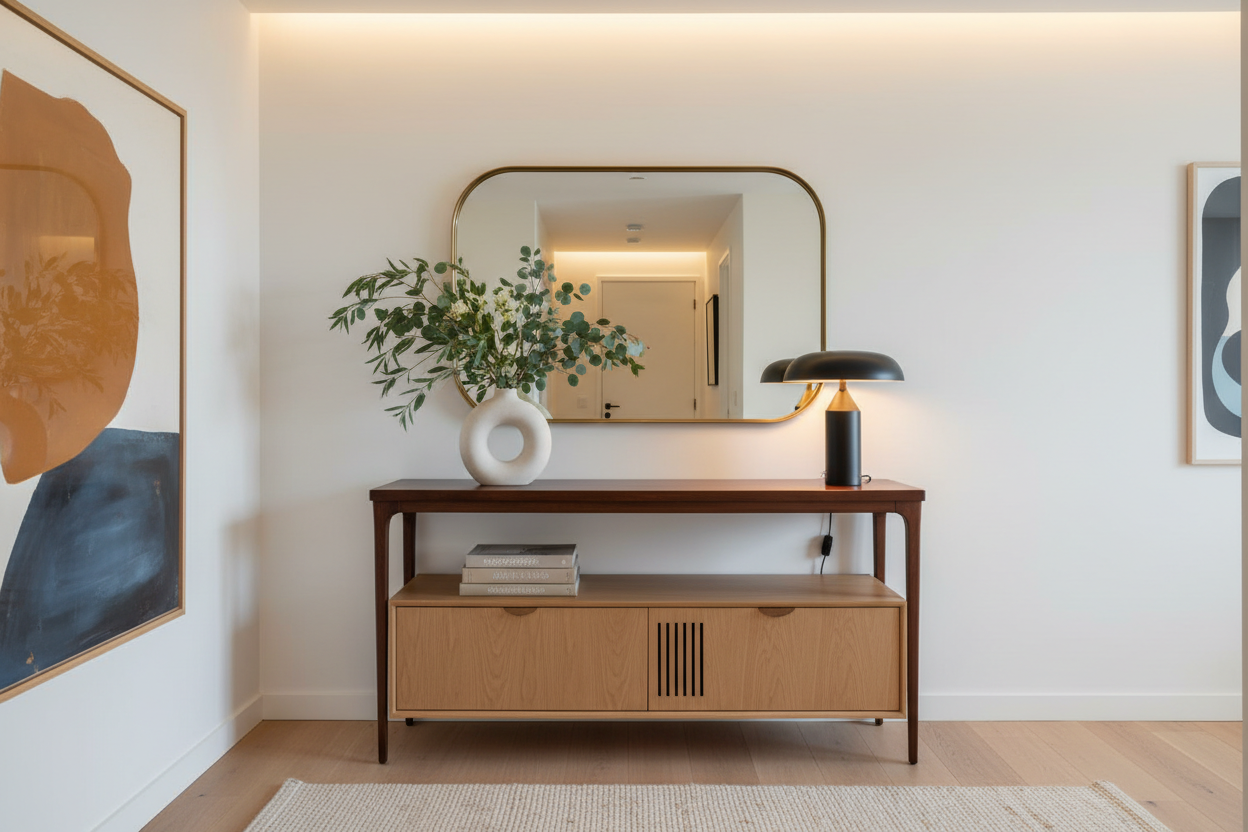 Don't Waste That Space: Turning the End of Your Hallway Into a Design Moment