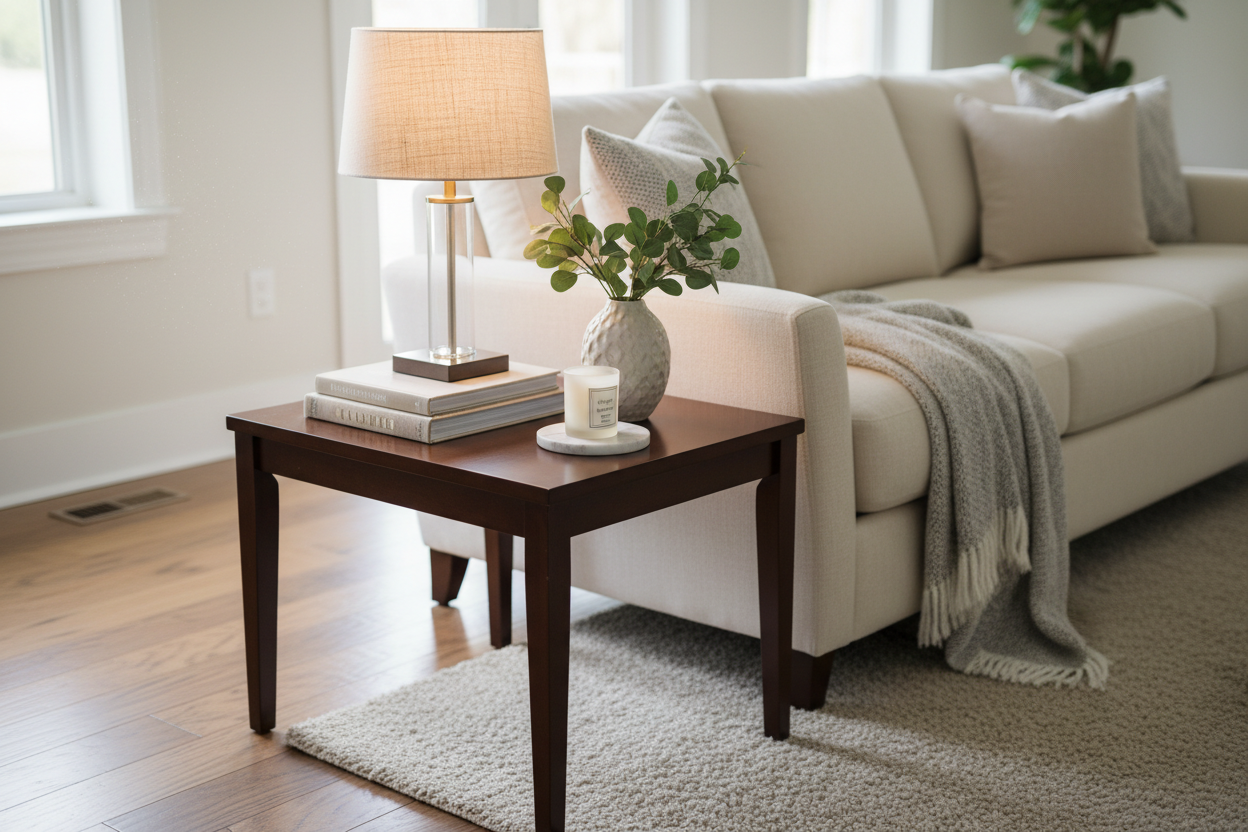 Elegant End Table Decor Ideas to Elevate Your Living Room
