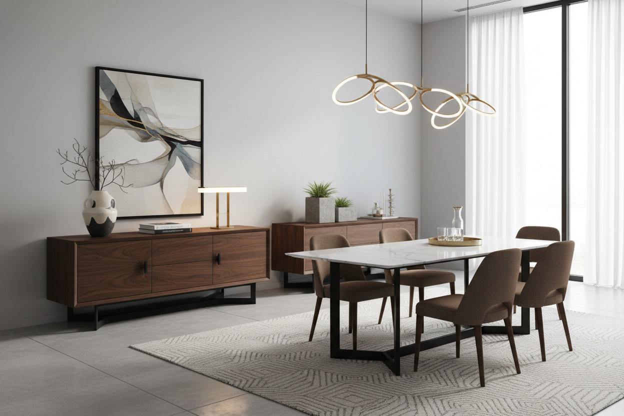 Elevate Your Dining Space with Stylish Modern Buffets