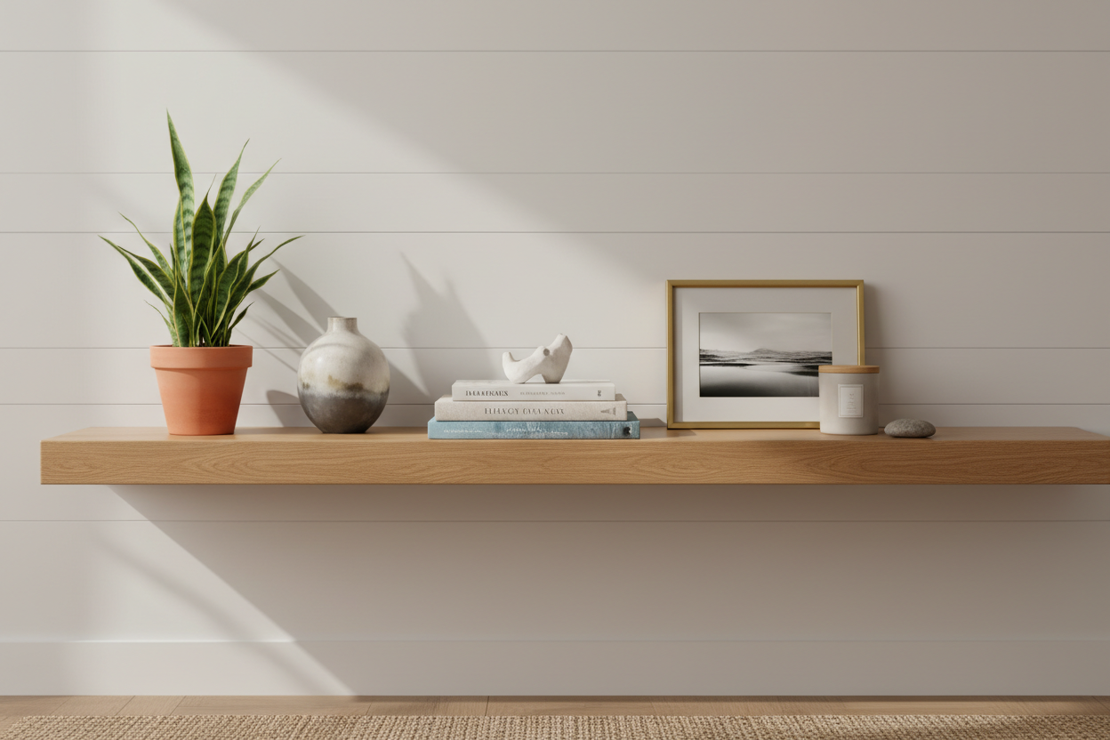 Elevate Your Entryway With These Hall Shelf Decorating Ideas