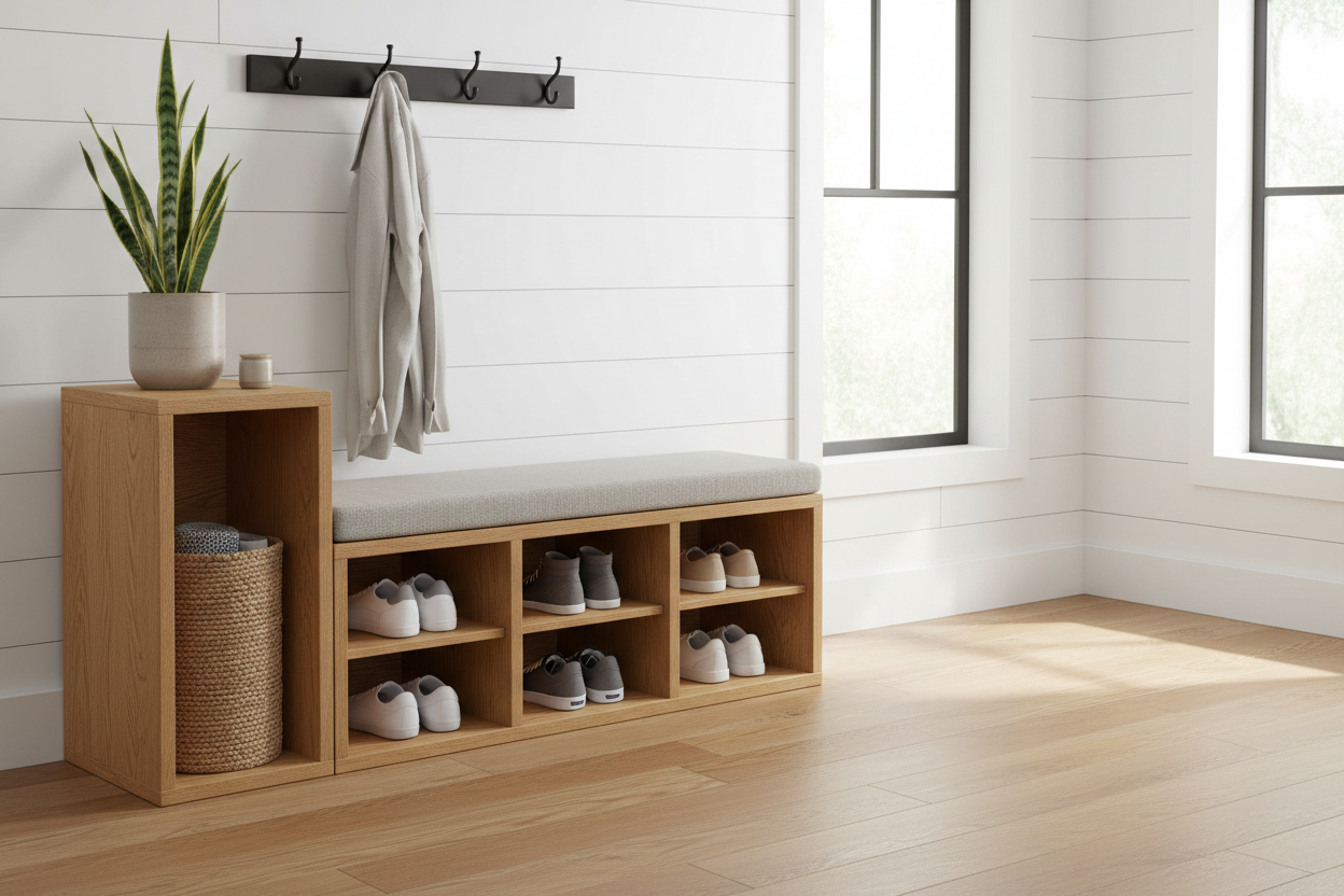 Entryway Storage Bench for Shoes: The Ultimate Design Guide