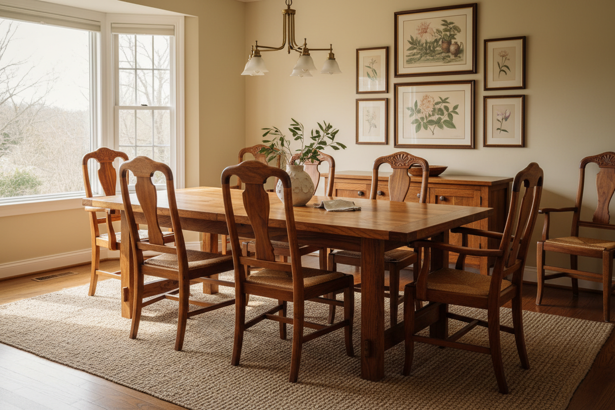 Finding the Soul of Your Dining Room: A Guide to Choosing Timeless Wood Furniture