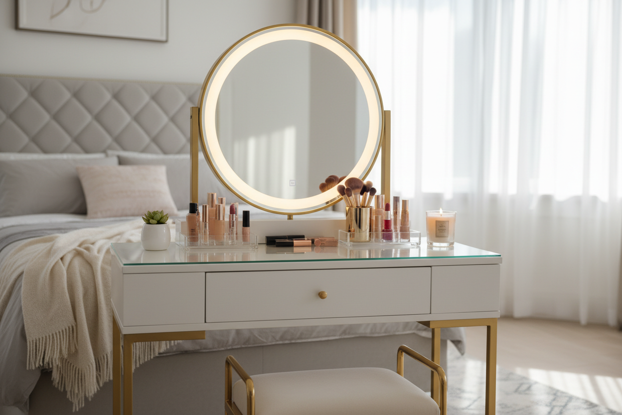 Finding Your Perfect Fit: Why a 30-Inch Makeup Vanity Might Be Your Beauty Sanctuary