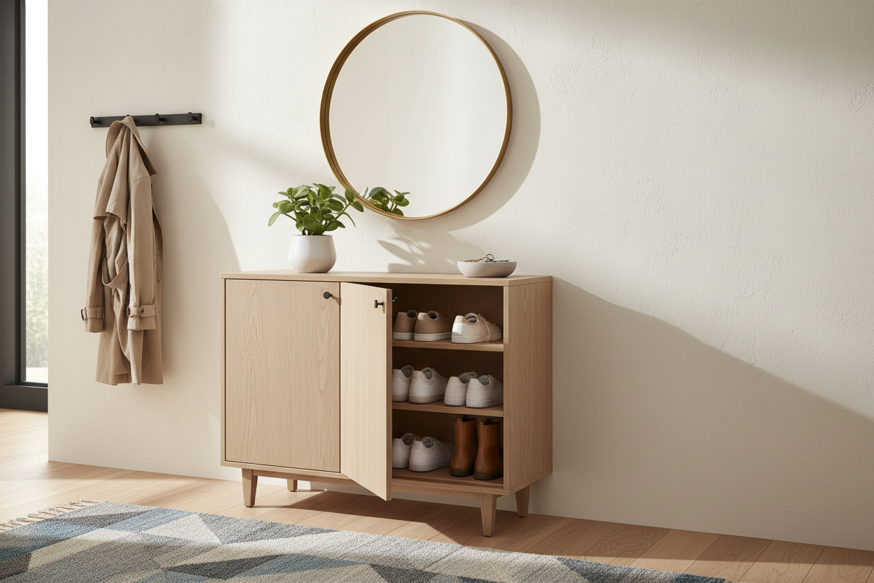 First Impressions Count: Choosing the Perfect Cabinet to De-Clutter Your Entryway