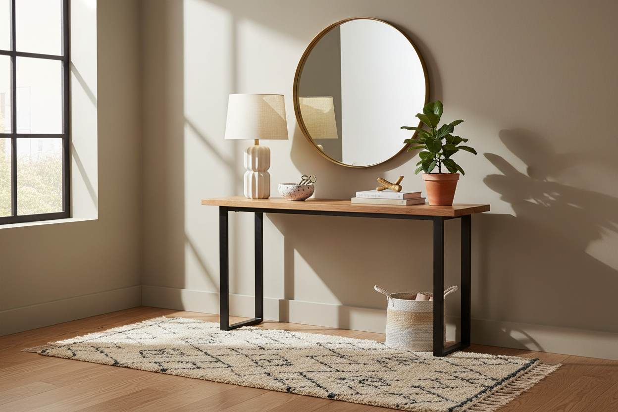 First Impressions Matter: How to Choose and Style the Perfect Entryway Console