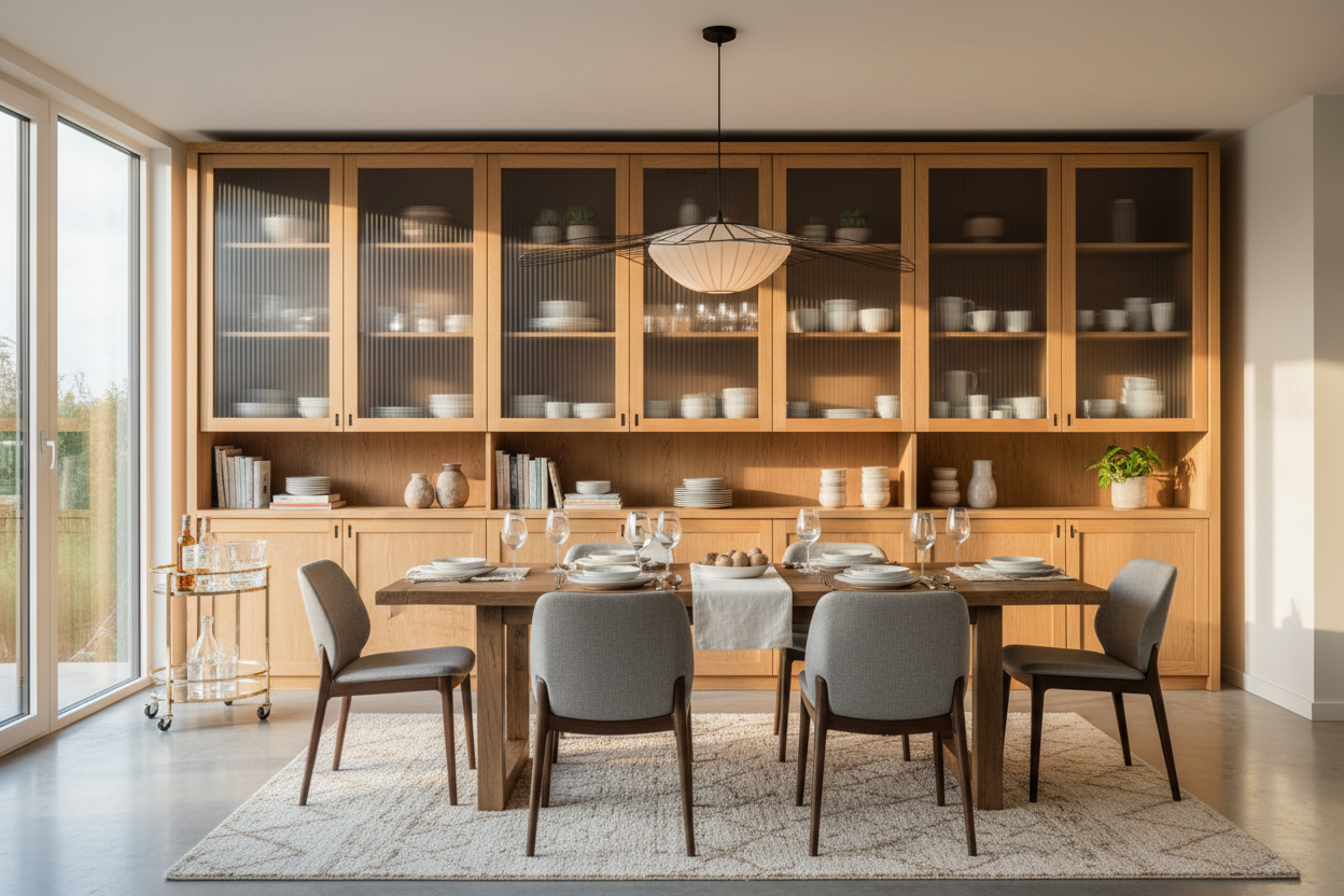 The Dining Room Wall Cabinet Is the Hardest-Working Piece in My House