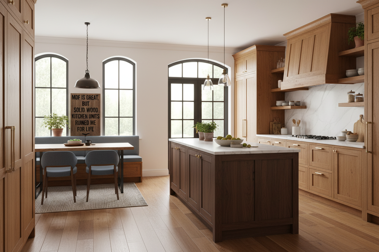 MDF Is Great, But Solid Wood Kitchen Units Ruined Me for Life