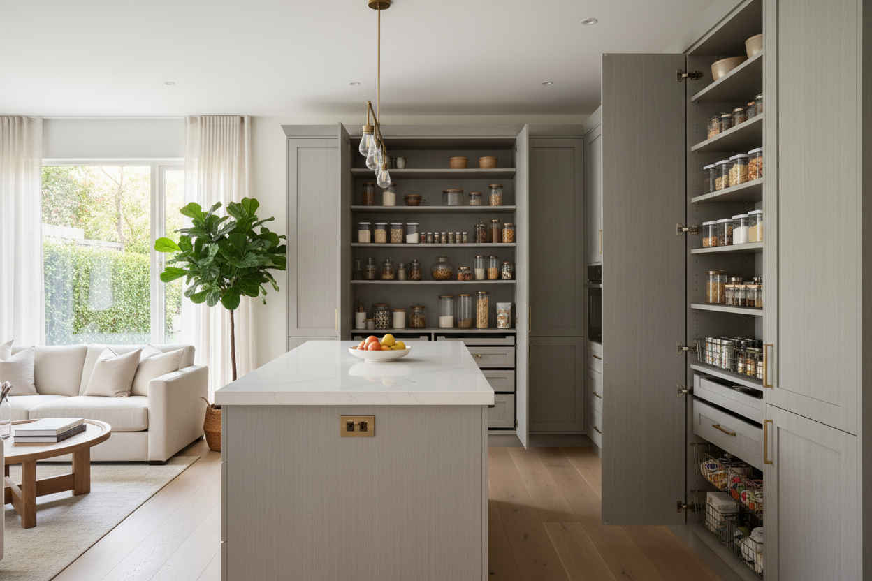 Stop Stacking Cans: Get Pantry Storage Cabinets for Kitchen Sanity