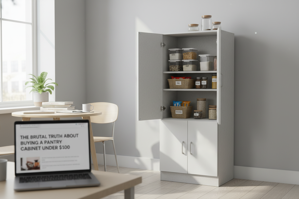 The Brutal Truth About Buying a Pantry Cabinet Under $100