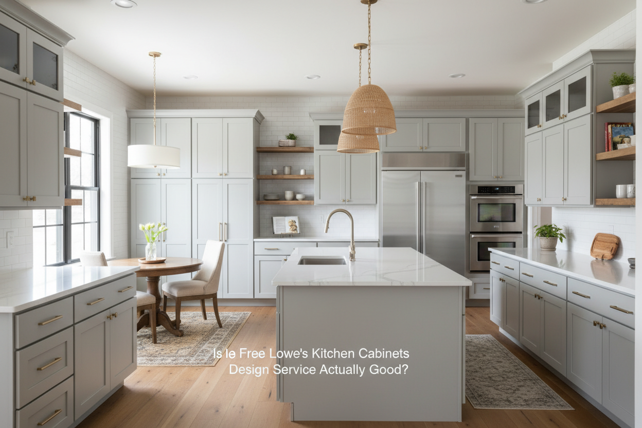 Is the Free Lowes Kitchen Cabinets Design Service Actually Good?