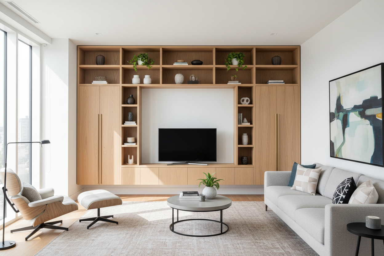 The Best Place for a Home Storage Cabinet is Actually the Living Room