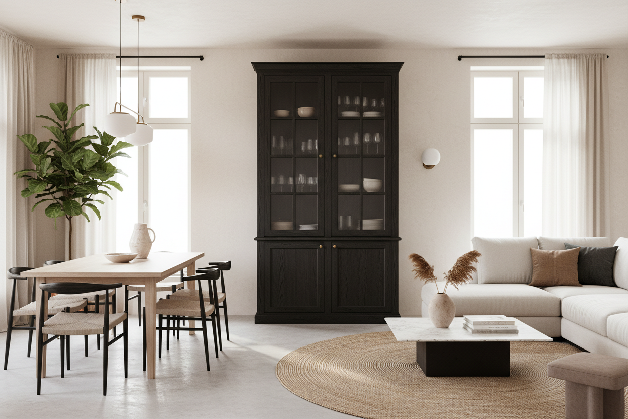 I Traded My Low Buffet for a Dining Cabinet Tall Enough for Real Life