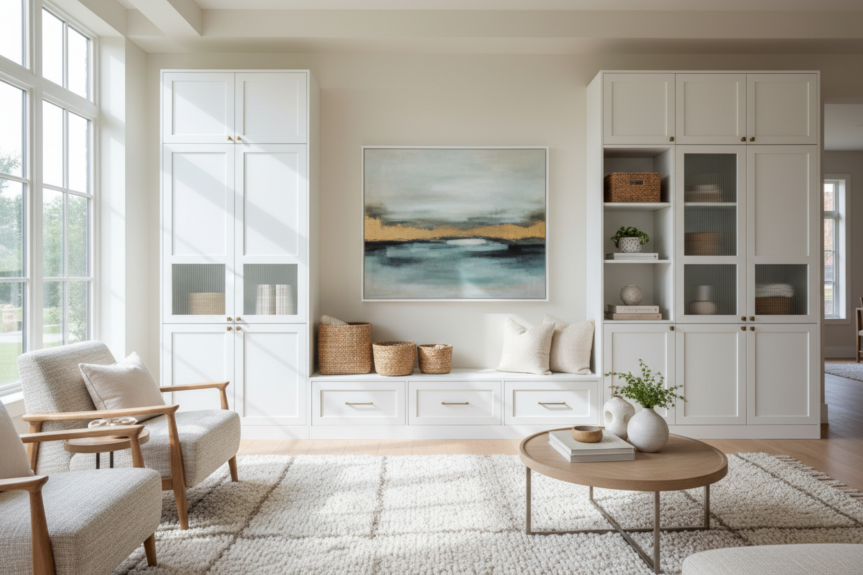 Your White Storage Furniture Looks Cheap (And How to Fix It)