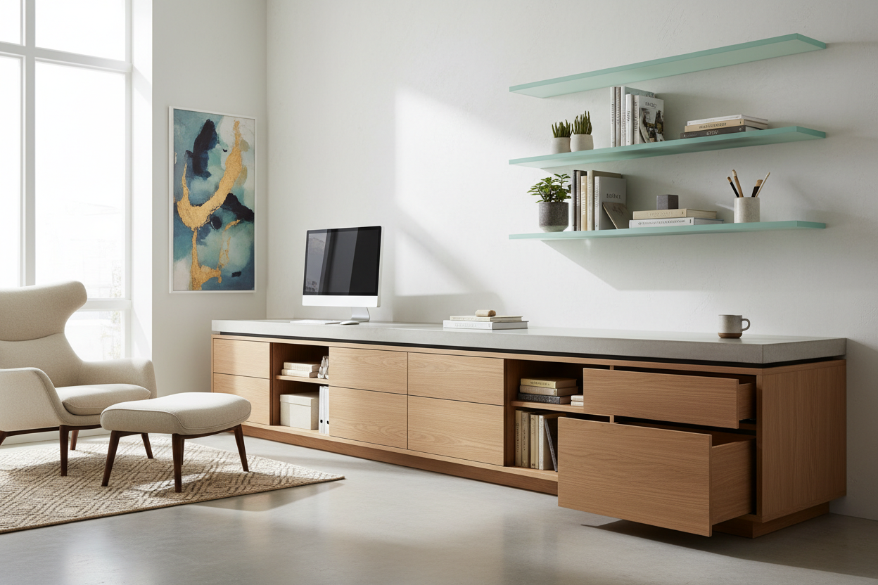 Your Cluttered Desk Needs an Office Storage Cabinet, Not Another Tray