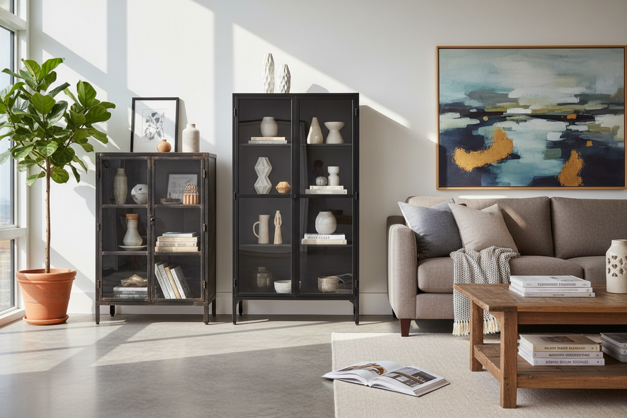 Do You Really Need to Splurge on a Crate and Barrel Black Cabinet?