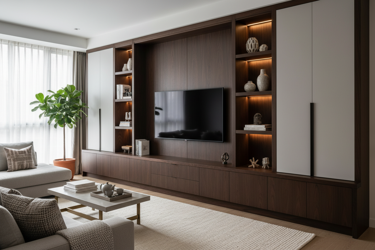 Are Built In Cabinets for TV Actually Worth the Contractor Fees?