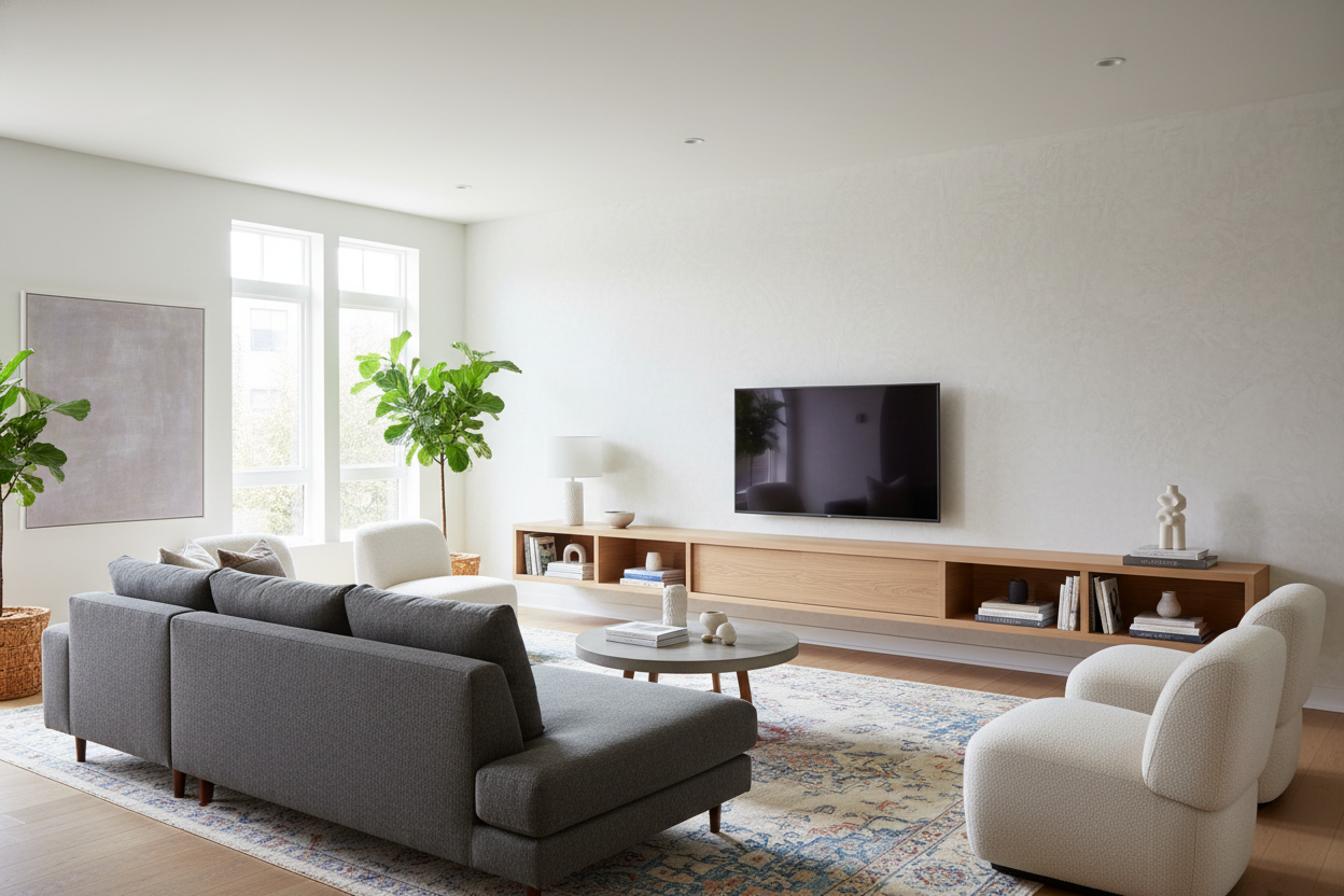 Stop Hiding Your Rug: Why I Switched to Wall Mounted Media Storage