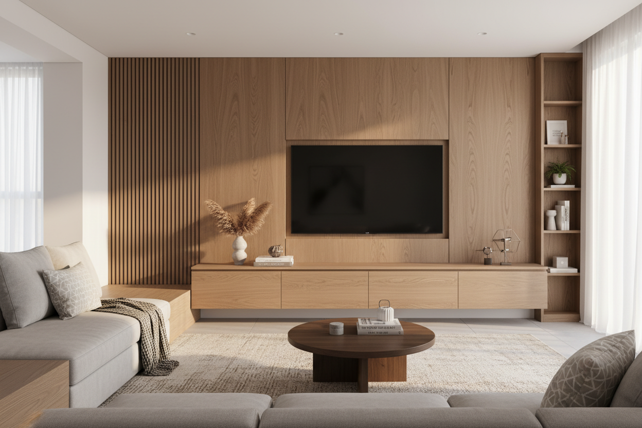 Is a Wood Wall Mounted TV Unit Worth the Installation Hassle?
