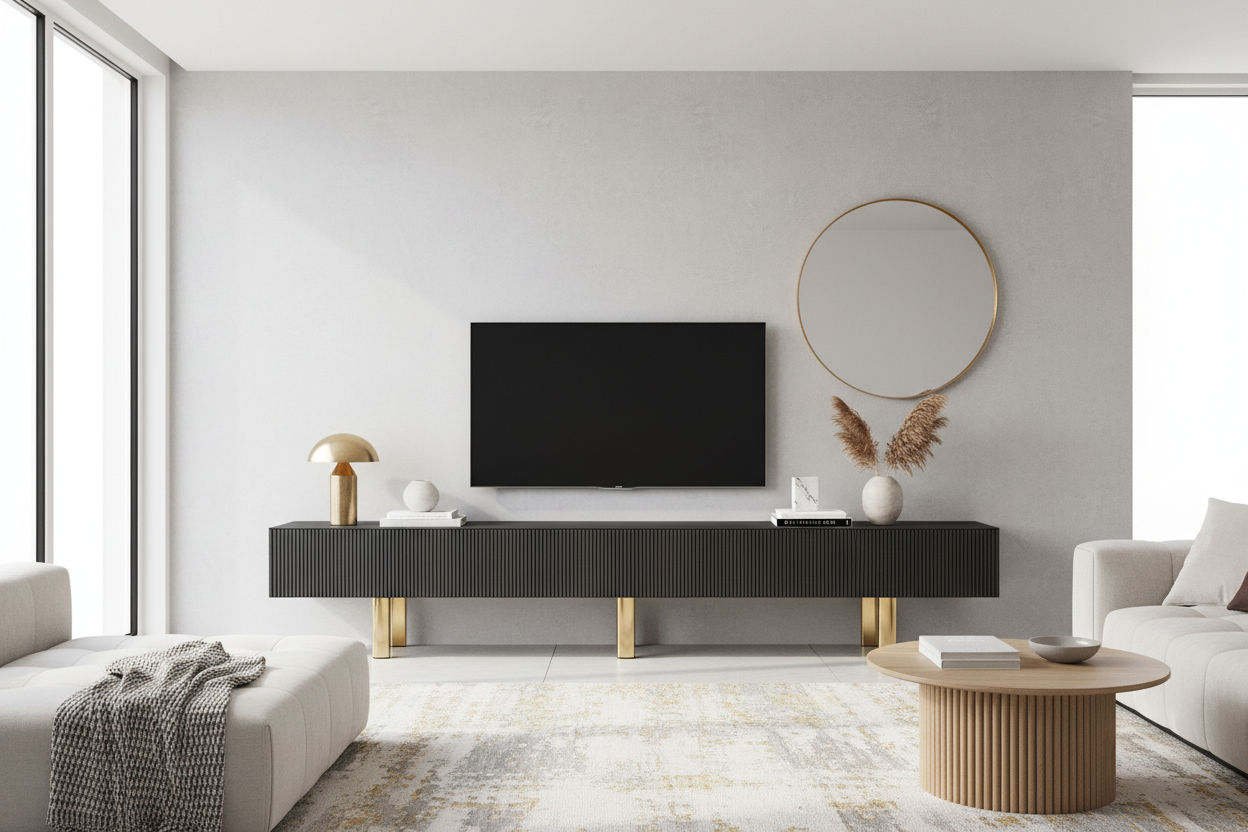 Why Most Gold Legs for TV Stand Units Look Like Cheap Plastic