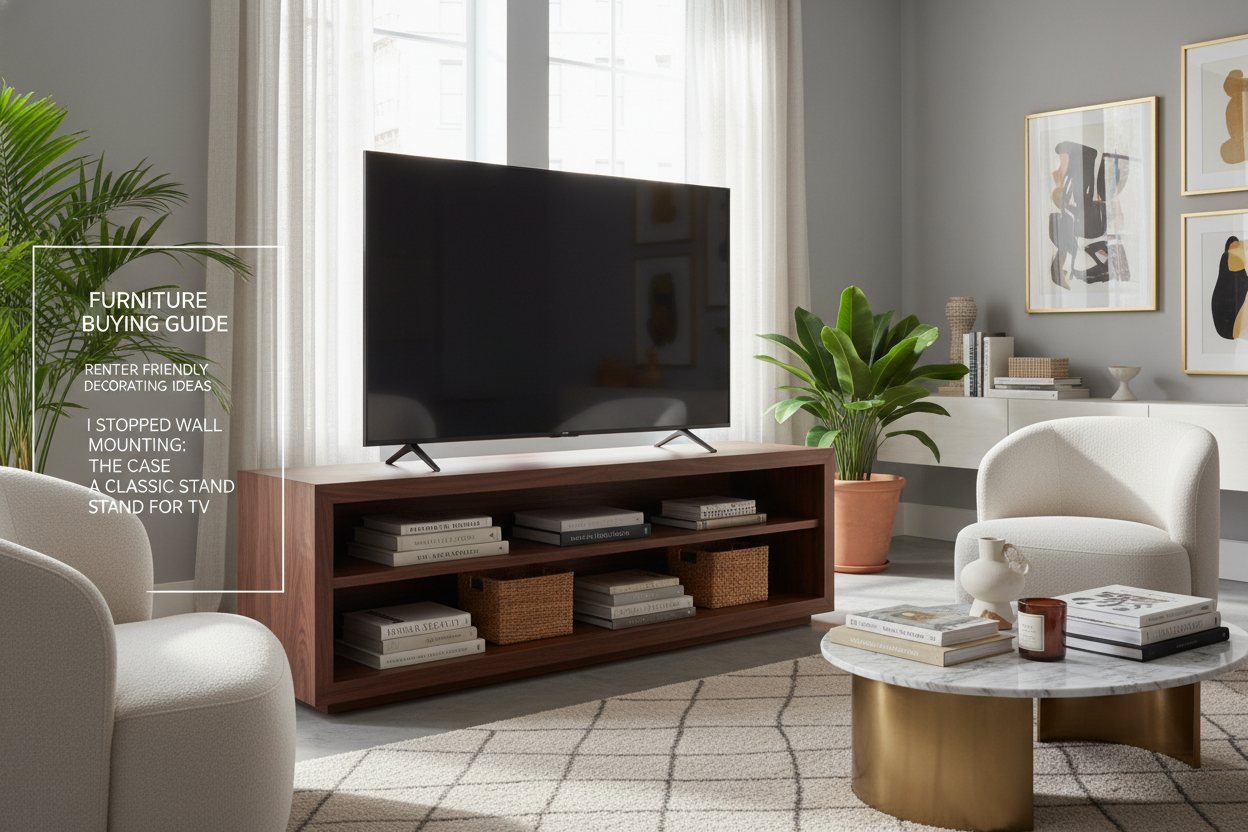 I Stopped Wall Mounting: The Case for a Classic Stand for TV