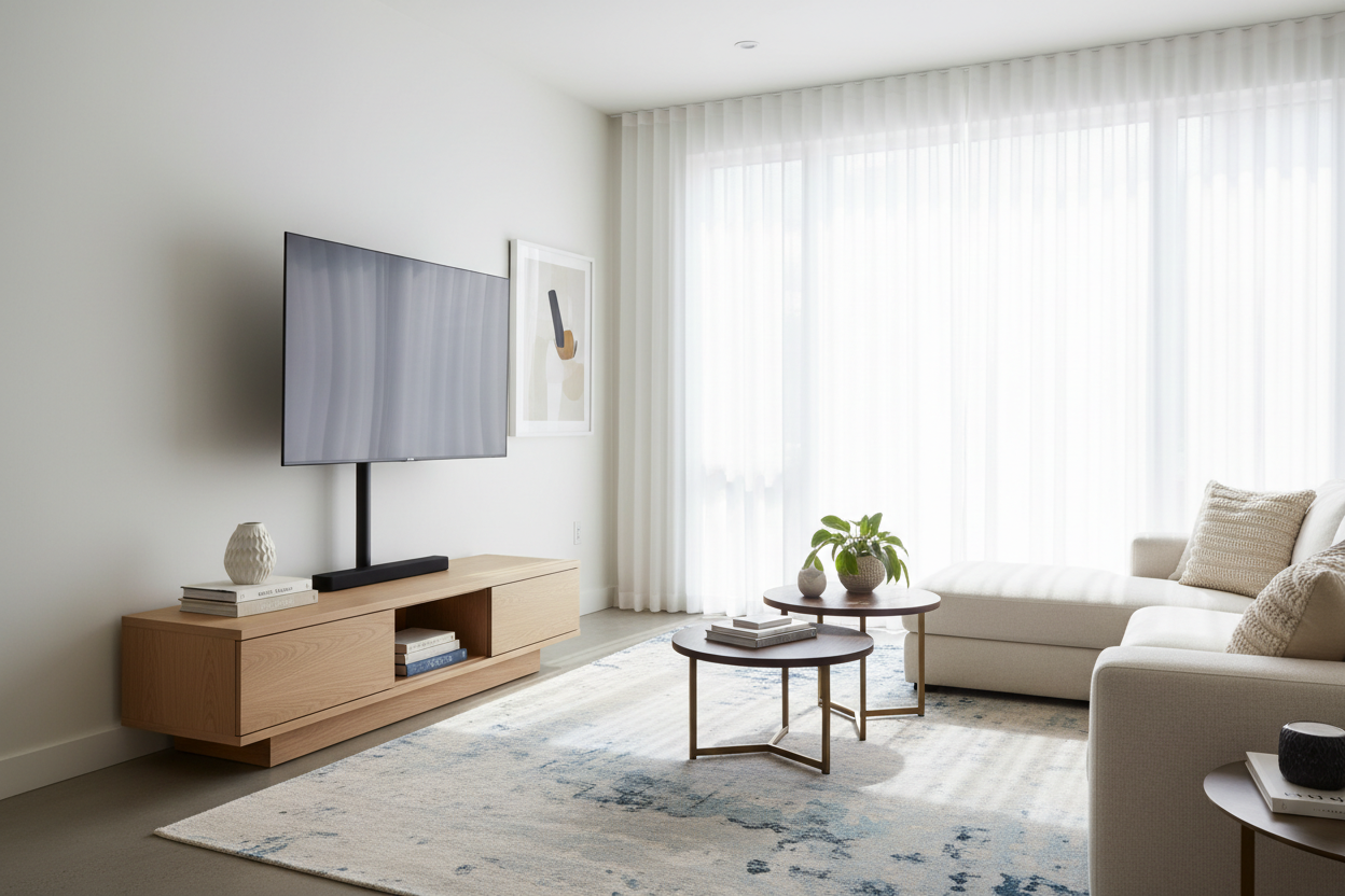 How a Television Mount Stand Saved My Low-Profile Media Console