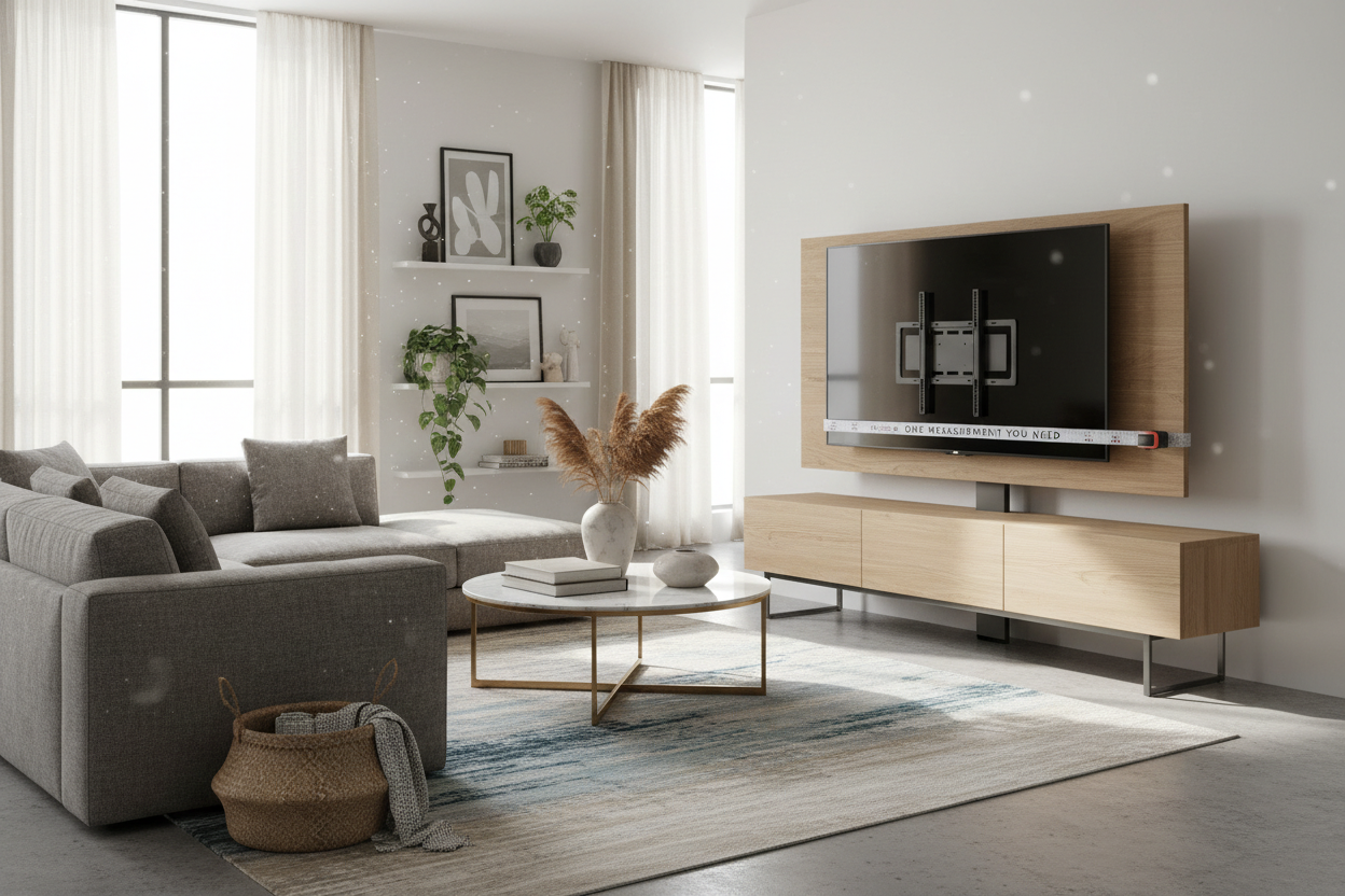 The One Measurement You Need Before Buying a TV Stand VESA Mount