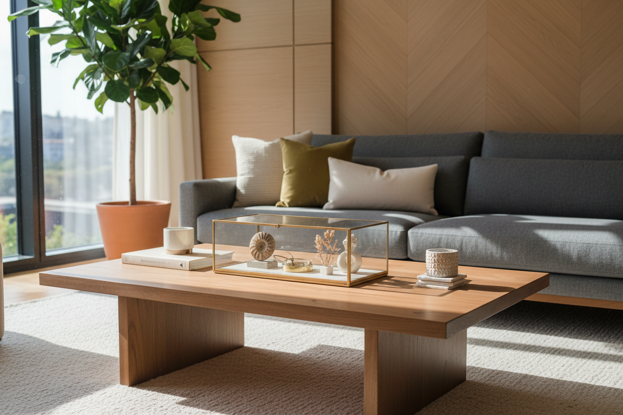 Your Coffee Table Is Begging for a Glass Box Display Case