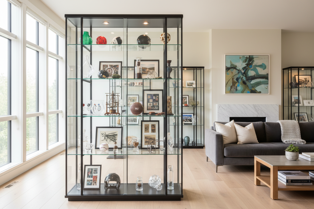 How a Collectible Glass Display Case Cured My Clutter Anxiety