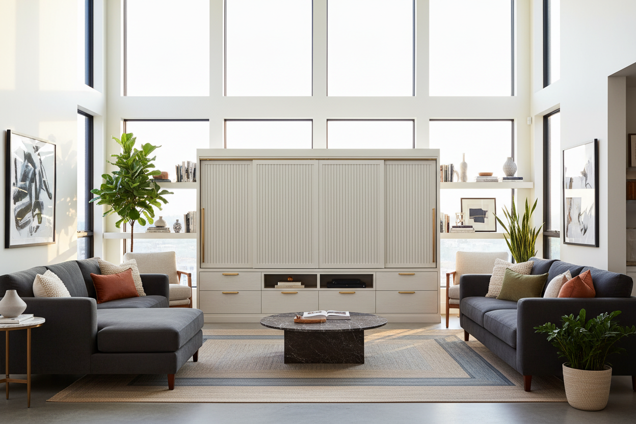 I Fixed My 'Black Hole' Living Room With Enclosed Television Cabinets