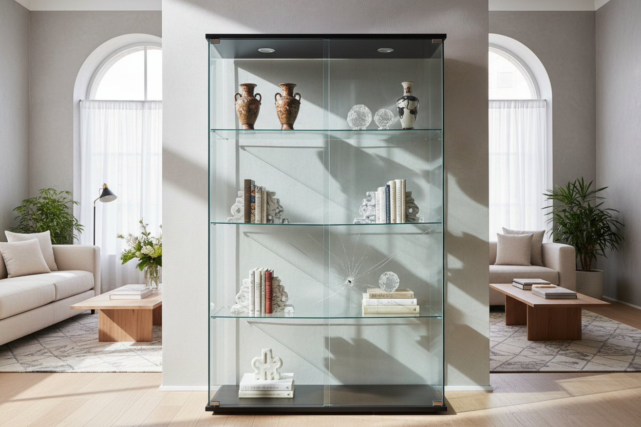 Are You Putting Too Much Weight on Your Curio Glass Shelf?
