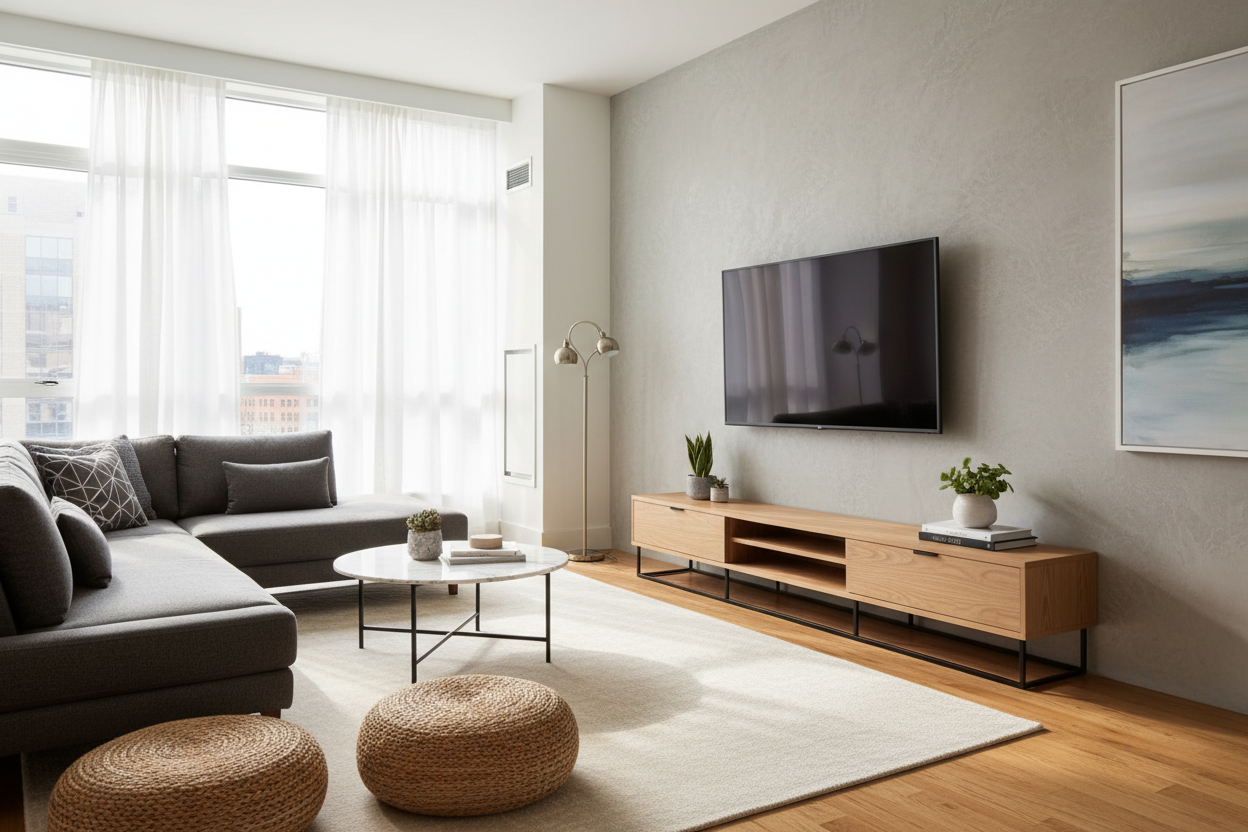 Your TV Is Razor Thin. Why Is Your Flat Screen TV Cabinet So Deep?