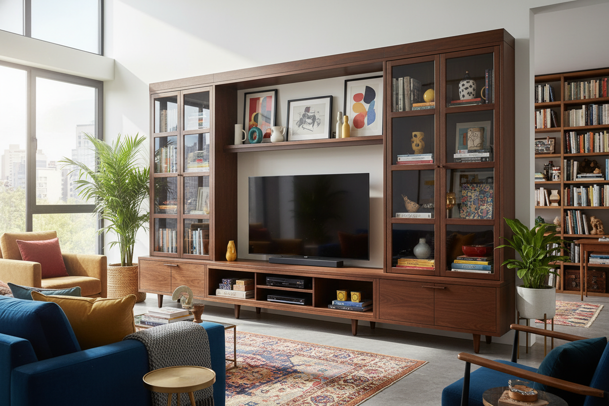 Why I Swapped My Minimalist Console for a Display Cabinet TV Stand