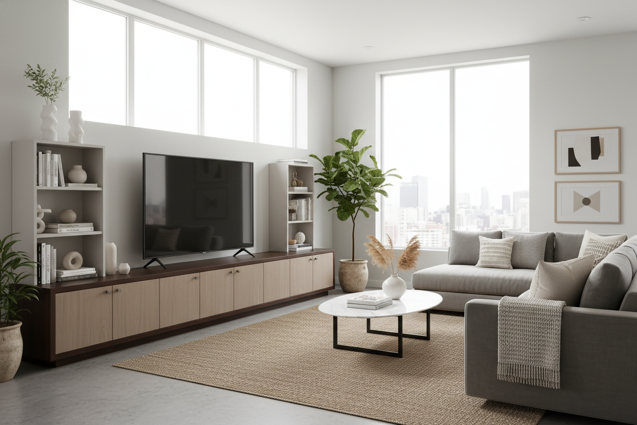 Stop Letting Your Screen Overhang: The Case for Large TV Stands