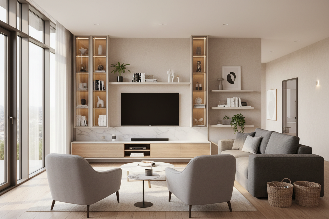 Stop Letting Bulky Entertainment Centers Eat Your Floor Space