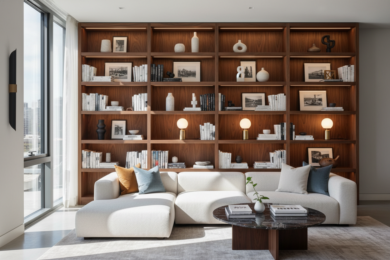 The Only Bookcase Lamps That Don't Look Like Dorm Decor