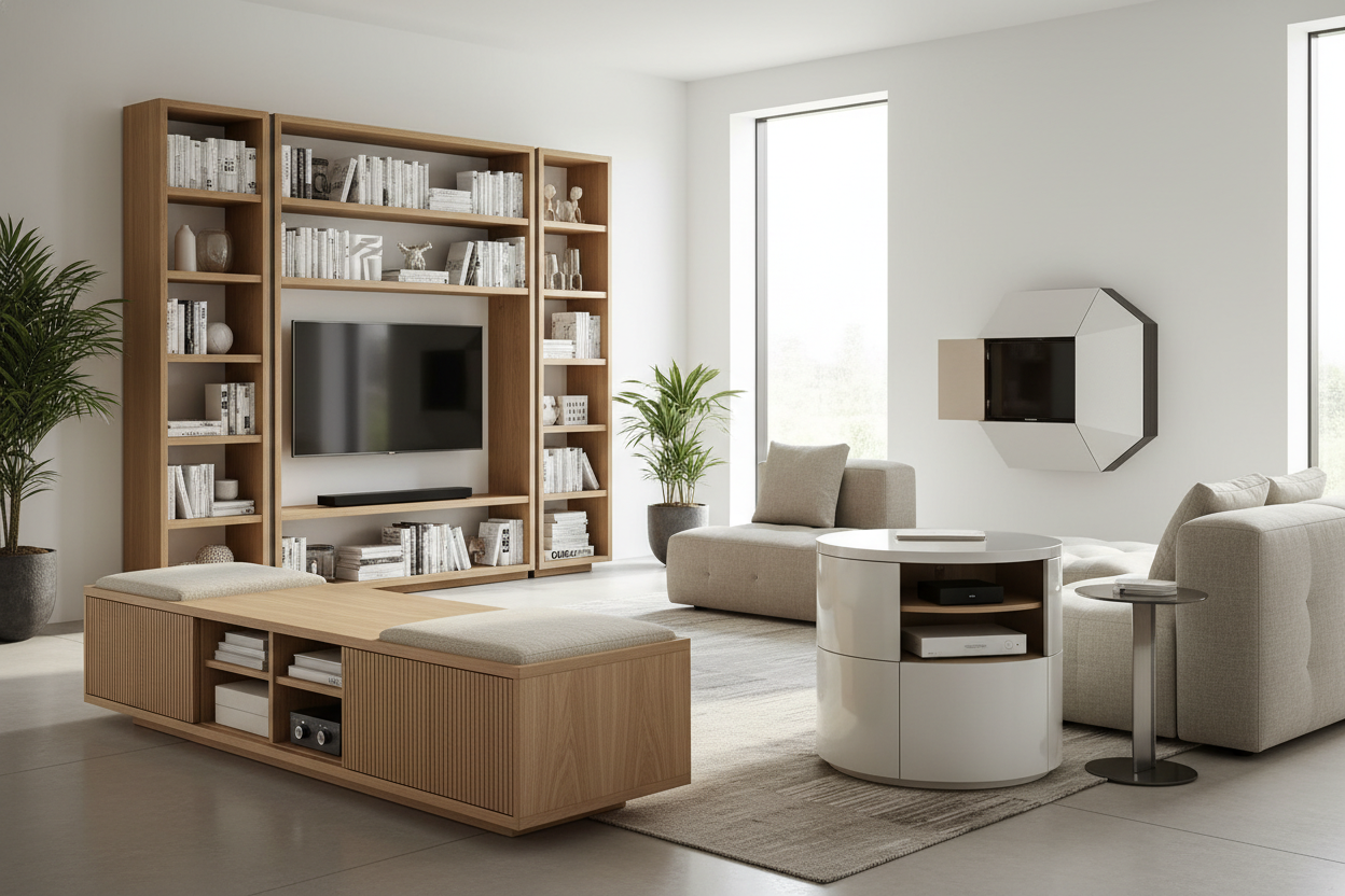 The Best Small TV Stands Don't Actually Look Like TV Stands