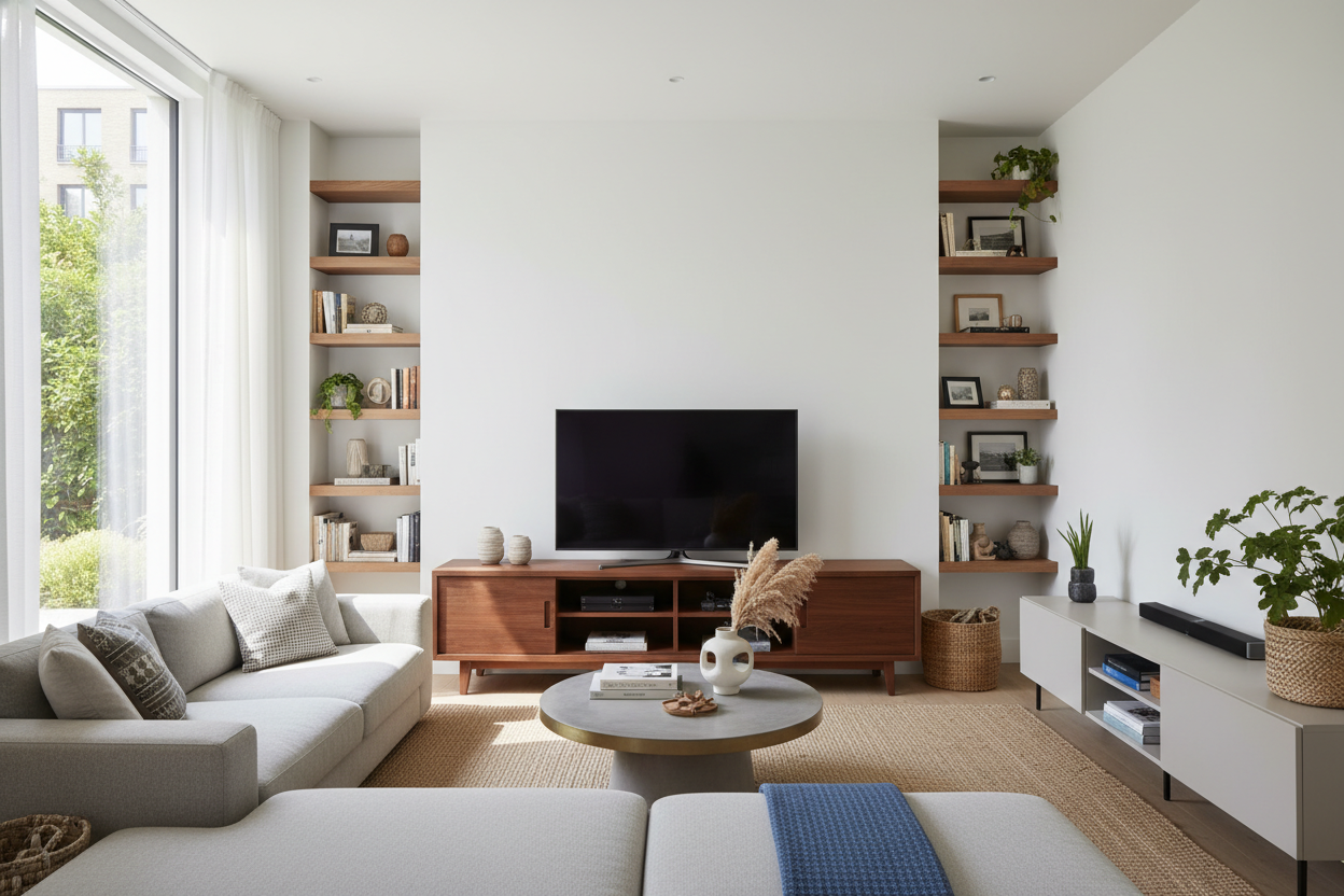 Your 55 TV With Stand Is Wasting So Much Living Room Space