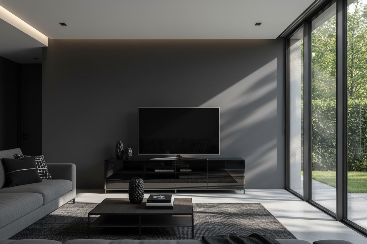 Why I Bought a Black TV Stand 50 Inch (Instead of Wood)