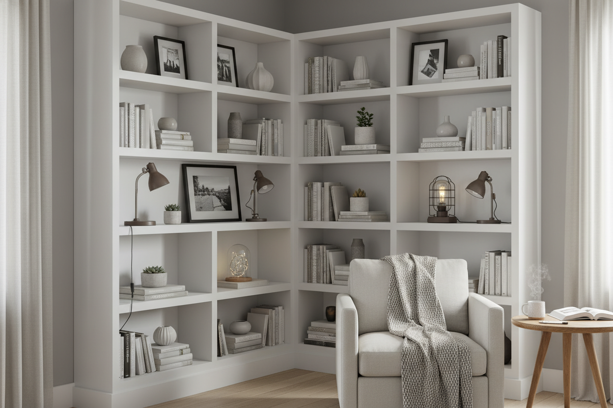 Why Finding a Small Lamp for Shelf Spaces Is So Ridiculously Hard