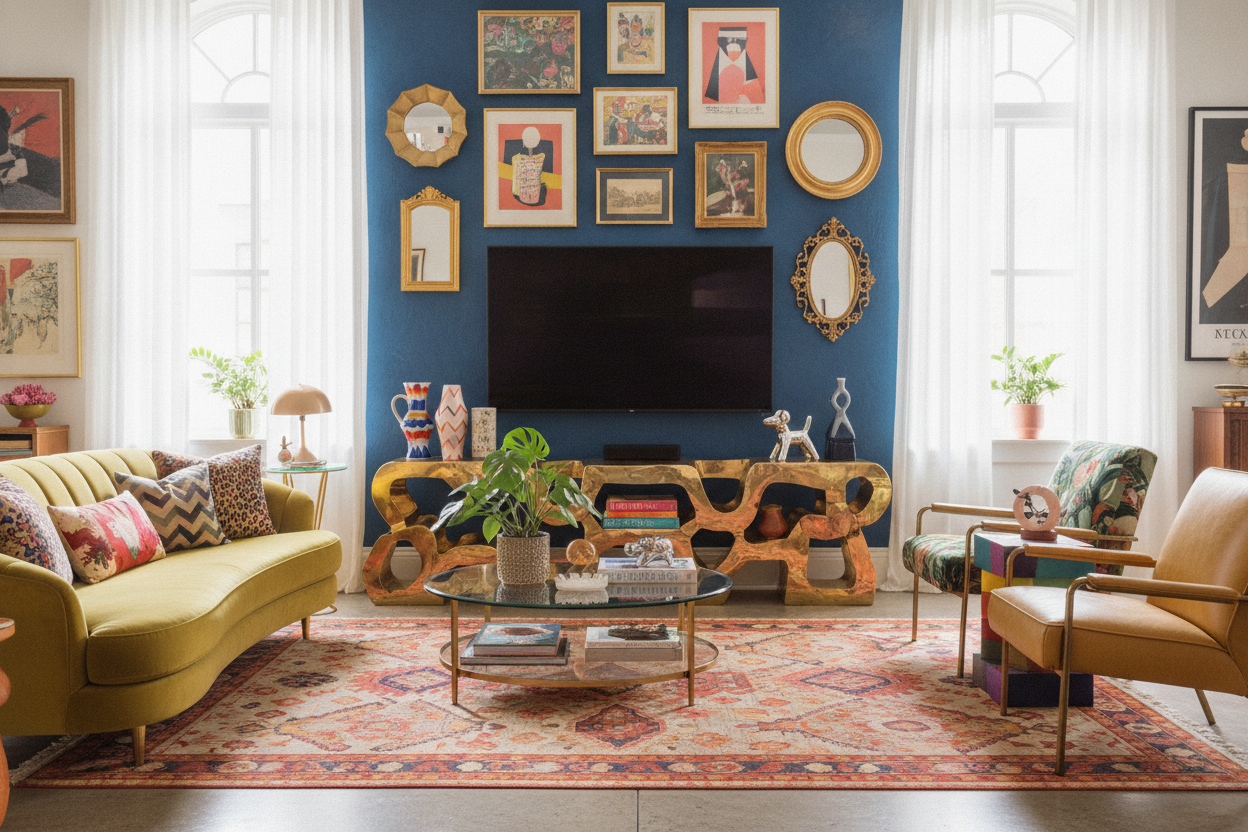 Are Funky TV Stands Actually Hard to Decorate Around?