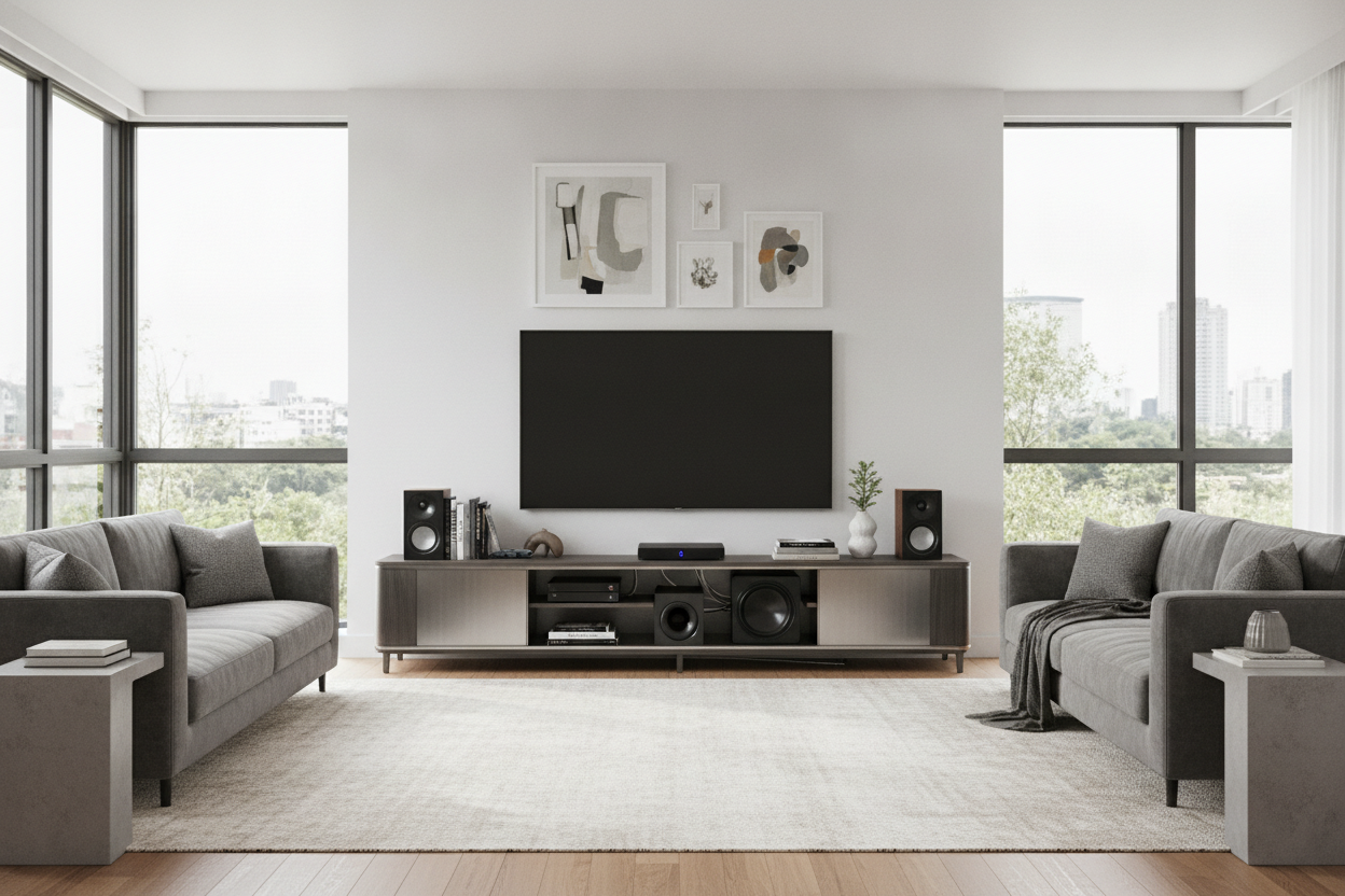 Stop Cooking Your Audio Gear: Get a Surround Sound TV Stand